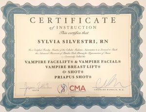 beverly hills rn vampire facelift certification